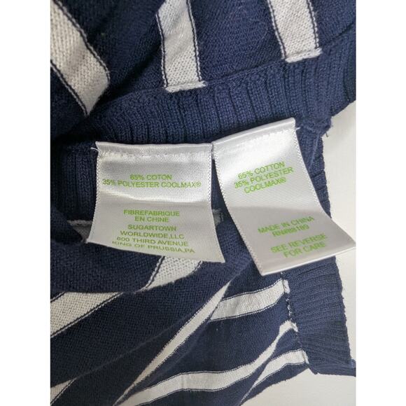 Lilly Pulitzer True Navy Moonlight Stripe Faraway Sweater - Picture 8 of 9